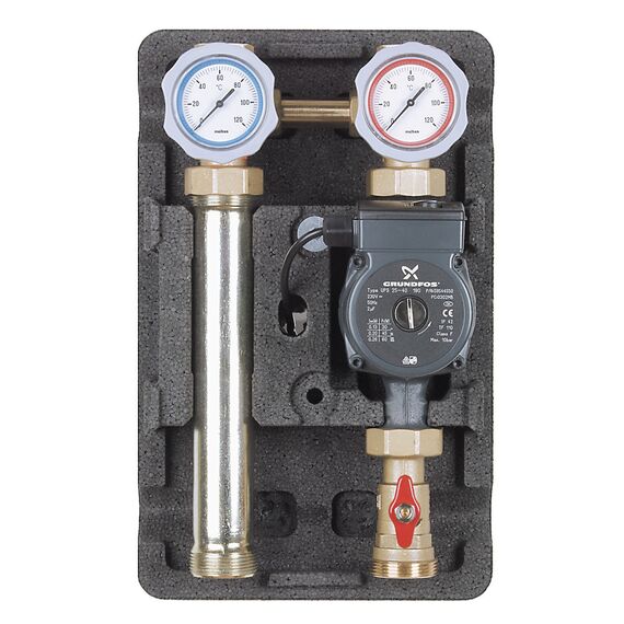 Насосна група Meibes D-UK 1 1/4” з насосом Wilo Stratos PICO 30/6 -  - obigriv