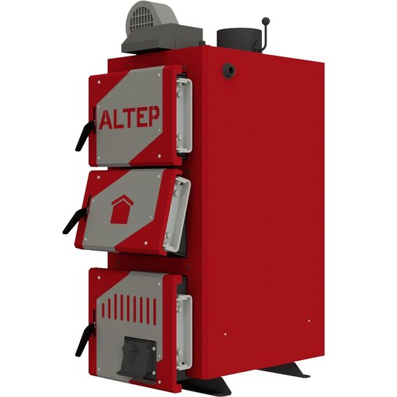 Котел тривалого горіння Altep Classic Plus 24, Комплектація: Автоматика і вентилятор, Теплова потужність (кВт): 24 -  - obigriv