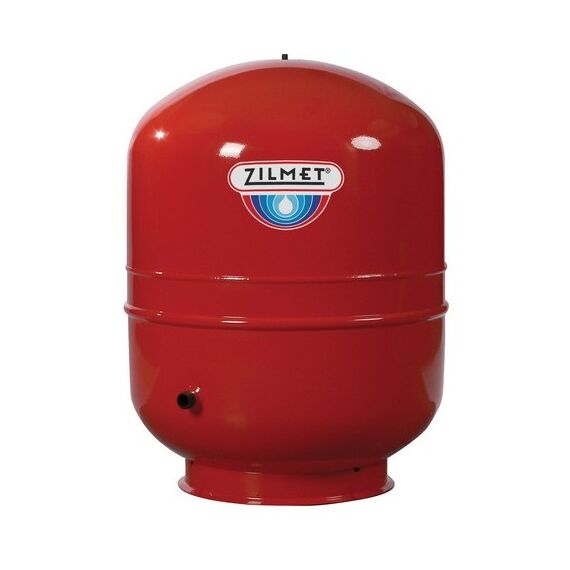 Розширювальний бак Zilmet CAL-PRO 105 л. вертикальний, опалення, Об'єм (л): 105, Спосіб установки: Підлоговий, Виконання: Вертикальний, Колір: Червоний -  - obigriv