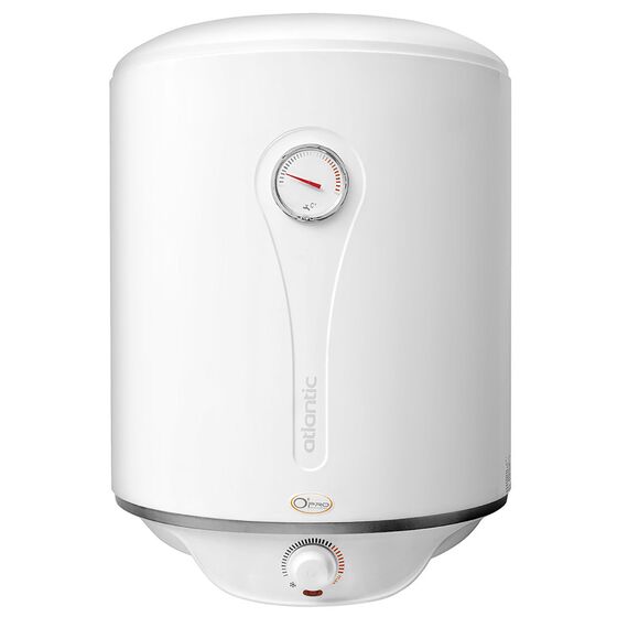 Бойлер електричний Atlantic OPRO Turbo VM 100 D400-2-B (2500W), Об'єм (л): 100, Спосіб установки: Навісний, Виконання: Вертикальний, Колір: Білий -  - obigriv