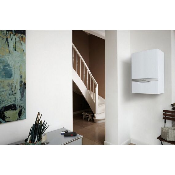 Газовый конденсационный котел Vaillant ecoTEC plus VU OE 1006/5-5, Тепловая мощность (кВт): 96, Количество контуров: 1, Способ отвода газов: Турбированный - изображение [image_num] - obigriv