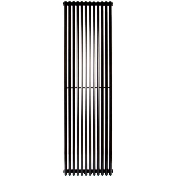 Трубчастий радіатор Betatherm Praktikum 1 1800X463 (чорний-матовий, підк. №99) -  - obigriv