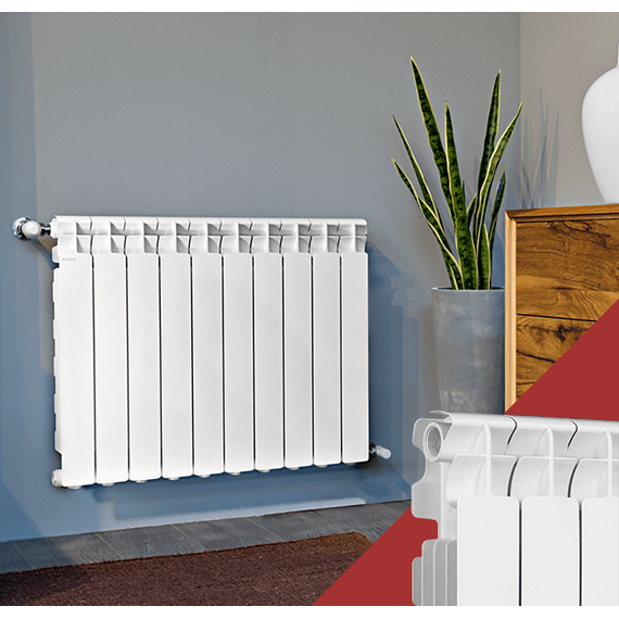 Біметалевий радіатор Fondital Alustal 500/100 - зображення [image_num] - obigriv