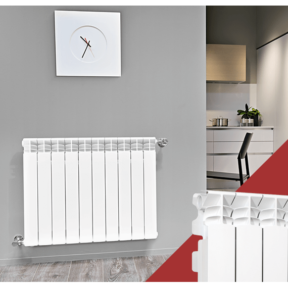 Біметалевий радіатор Fondital Alustal 500/100 - зображення [image_num] - obigriv