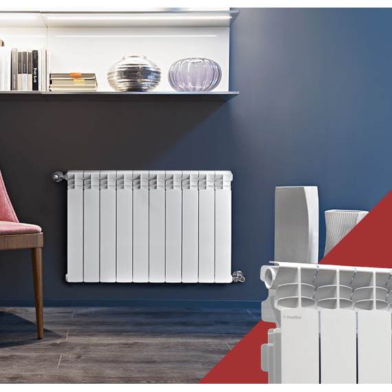 Біметалевий радіатор Fondital Alustal 500/100 - зображення [image_num] - obigriv