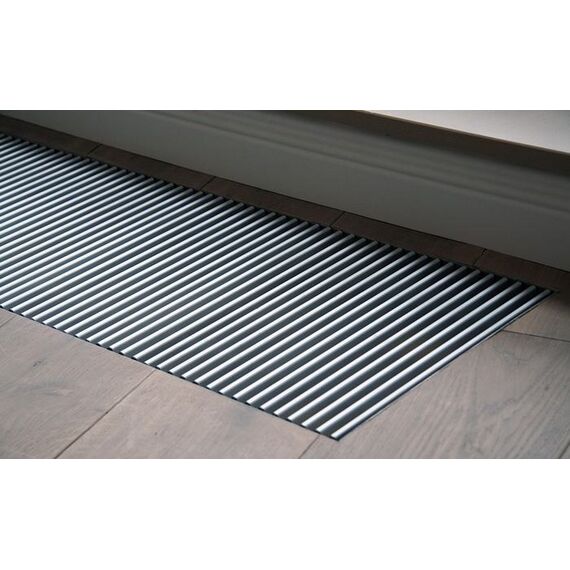 Внутрипольный конвектор Carrera SV2 (Inox) 400.2000.120 + вент. DC 24V - изображение [image_num] - obigriv