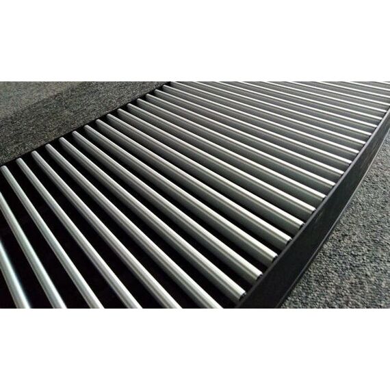 Внутрішньопідлоговий конвектор Carrera SV (Inox) 250.3000. 90 + вент. DC 24V - зображення [image_num] - obigriv