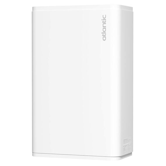 Бойлер электрический Atlantic Vertigo Basic 50 ES-VM0402F220F-B (2000W), Объем (л): 40, Способ установки: Навесной, Исполнение: Вертикальный, Макс. Температура (град.): 65, Цвет: Белый, Подводка труб: Нижняя, Электропитание: 220 - изображение [image_num] - obigriv