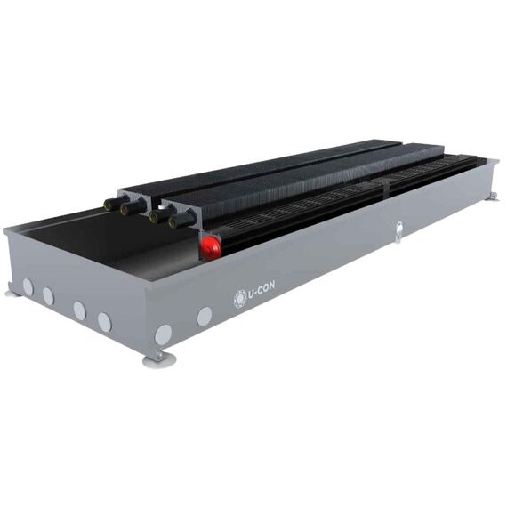Внутрипольный конвектор U-CON VK2 DC.380.1500.120 -  - obigriv