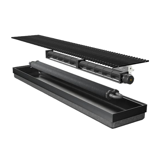 Внутрипольный конвектор TeploWatt ТС80-800/200-LUX-2wb -  - obigriv