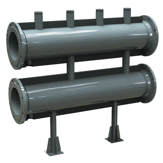 Колектор PK Modul XL 150/2 2 контури, без ізоляції -  - obigriv
