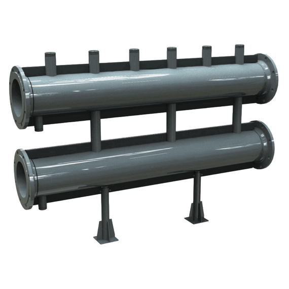 Колектор PK Modul XL 200/3 3 контури, без ізоляції -  - obigriv