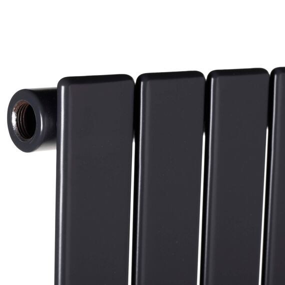 Трубчастий радіатор Betatherm Blende 1 1400x394 (сірий-матовий, підключення №99) - зображення [image_num] - obigriv