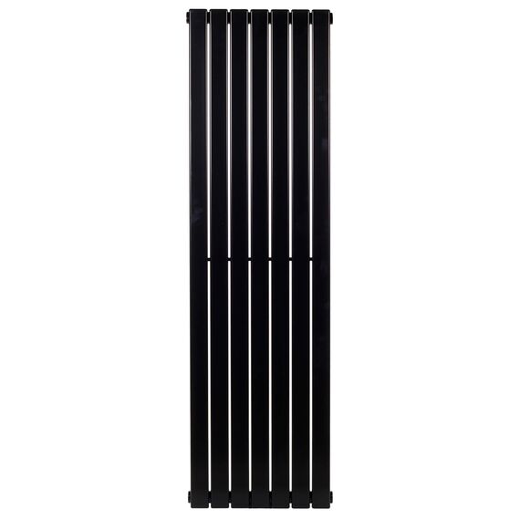 Трубчатый радиатор Betatherm Blende 1 1400x394 (чёрный-матовый, подключение №99) -  - obigriv