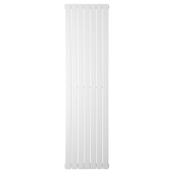 Трубчастий радіатор Betatherm Blende 1 1400x394 (білий-матовий, підключення №99) -  - obigriv
