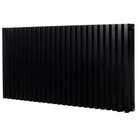 Трубчастий радіатор Betatherm Quantum BQ 2 500x1005 (чорний-матовий, підключення 88) - зображення [image_num] - obigriv