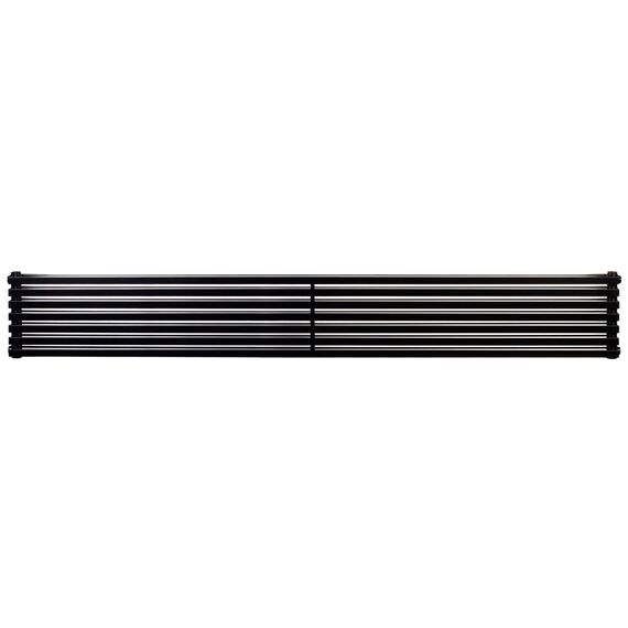 Трубчатый радиатор Betatherm Quantum BQH2 285x1600 (чёрный-матовый, подключение 34) -  - obigriv