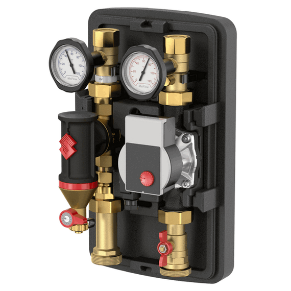 Насосная група Meibes MeiFlow Top S UC-CS DN25, прямая, с насосом Wilo Stratos PICO -  - obigriv