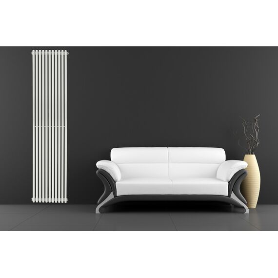 Трубчатый радиатор Betatherm Praktikum PH2 425x1000 (белый-матовый, подключение 34) - изображение [image_num] - obigriv