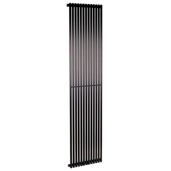 Трубчатый радиатор Betatherm Praktikum 1 2000x501 (чёрный-матовый, подключение №99) - изображение [image_num] - obigriv