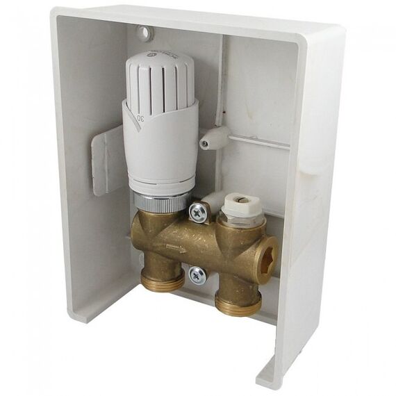 Касетний обмежувач температури Schlosser RTL білий G3/4 Diamant -  - obigriv