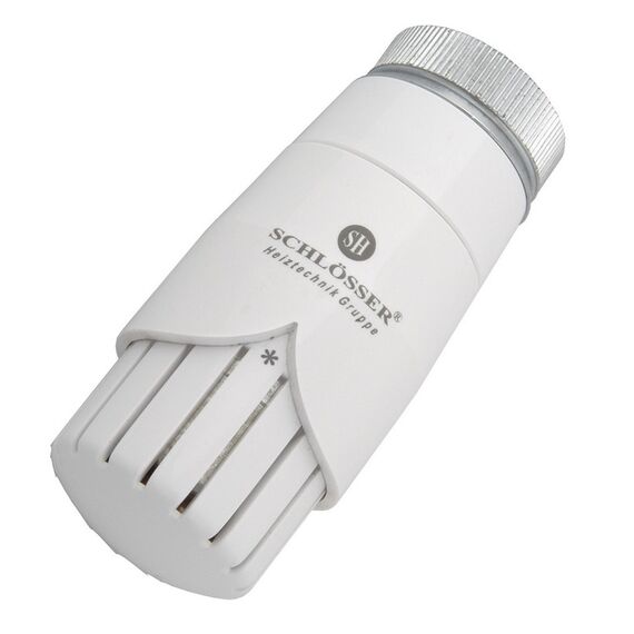 Термостатическая головка Schlosser DIAMANT DR белая -  - obigriv