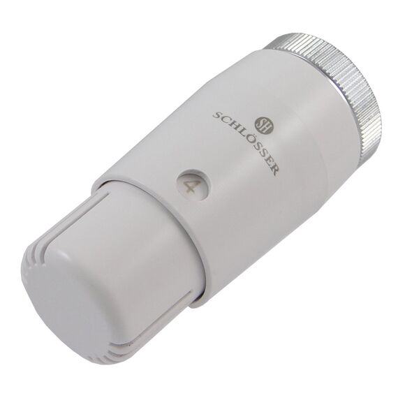 Термостатическая головка Schlosser MINI белая M30X1,5 (601100033) -  - obigriv