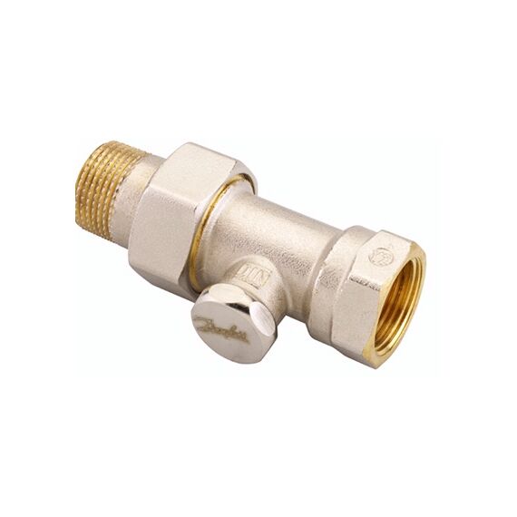 Запірний радіаторний кран Danfoss RLV-S-10 прямий -  - obigriv