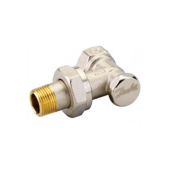 Запірний радіаторний кран Danfoss RLV-S-10 кутовий -  - obigriv