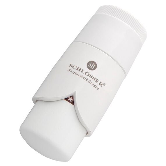 Термостатическая головка Schlosser BRILLANT DZ белая -  - obigriv