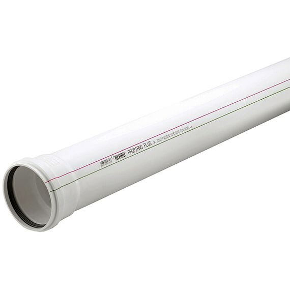 Труба канализационная Rehau Raupiano Plus 160/3000 мм, Длина (мм): 3000, Диаметр (мм): 160 -  - obigriv