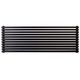 Трубчатый радиатор Betatherm Praktikum PH2 425x1000 (чёрный-матовый, подключение 34) -  - obigriv