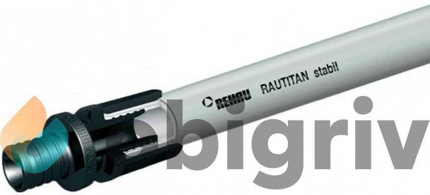 ⏩ УНИВЕРСАЛЬНАЯ ТРУБА REHAU RAUTITAN STABIL 32X4,7 ММ 130151025 (Рехау ...