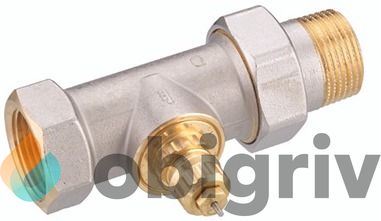 ⏩ ТЕРМОСТАТИЧЕСКИЙ РАДИАТОРНЫЙ КРАН DANFOSS RA-G 20 ПРЯМОЙ 013G1677 ...