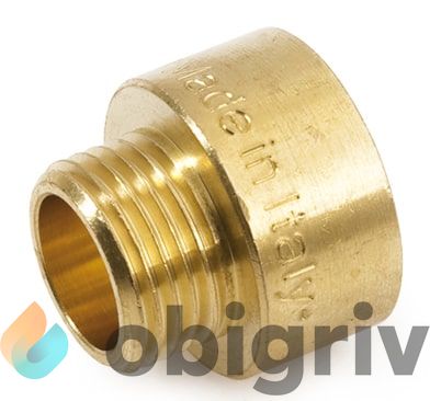 ⏩ ПЕРЕХОДНИК GENERAL FITTINGS ЛАТУНЬ 2"X1"1/2 ВН 260045H201400H ...