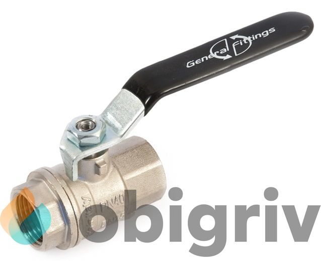 ? КРАН ШАРОВЫЙ GENERAL FITTINGS 3\" ВВ ПОЛНОПРОХОДНОЙ, РУЧКА ...