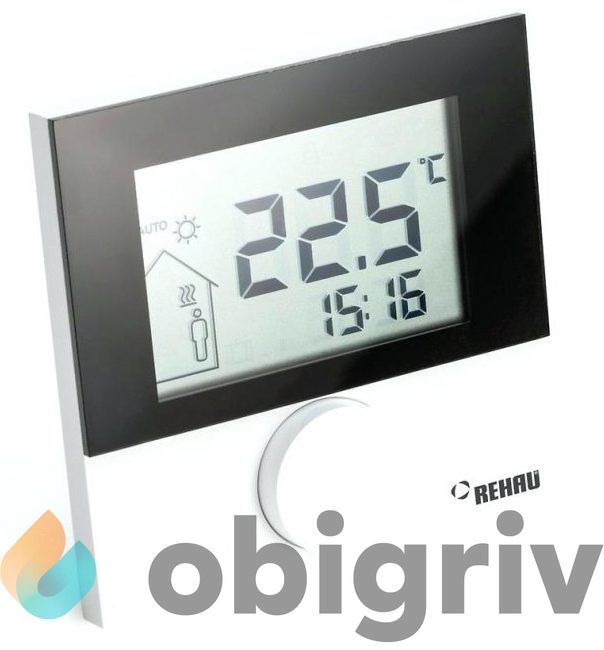⏩ ТЕРМОРЕГУЛЯТОР D REHAU NEA SMART R, БЕСПРОВОДНОЙ 315268001