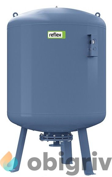 ⏩ ГИДРОАККУМУЛЯТОР ВЕРТИКАЛЬНЫЙ REFLEX DE 2000, 16 БАР 7313005 (Рефлекс ...