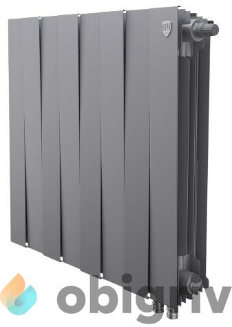 ⏩ БИМЕТАЛЛИЧЕСКИЙ РАДИАТОР ROYAL THERMO PIANO FORTE SILVER SATIN VD 12 ...